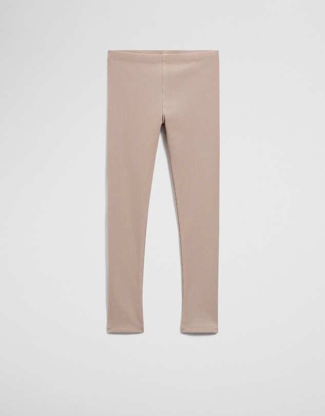 Country Road - Organically Grown Cotton Blend Solid Rib Legging