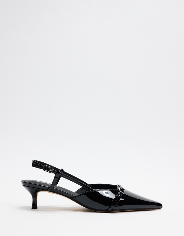 Dazie - Jane Pointed Toe Kitten Heels