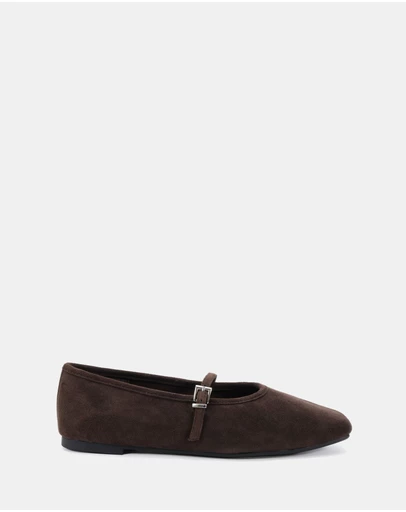 Clarks - Tilda Dark Brown Suede