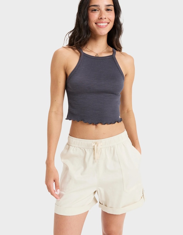 Roxy - Womens Sweetest Day Elastic Waist Shorts