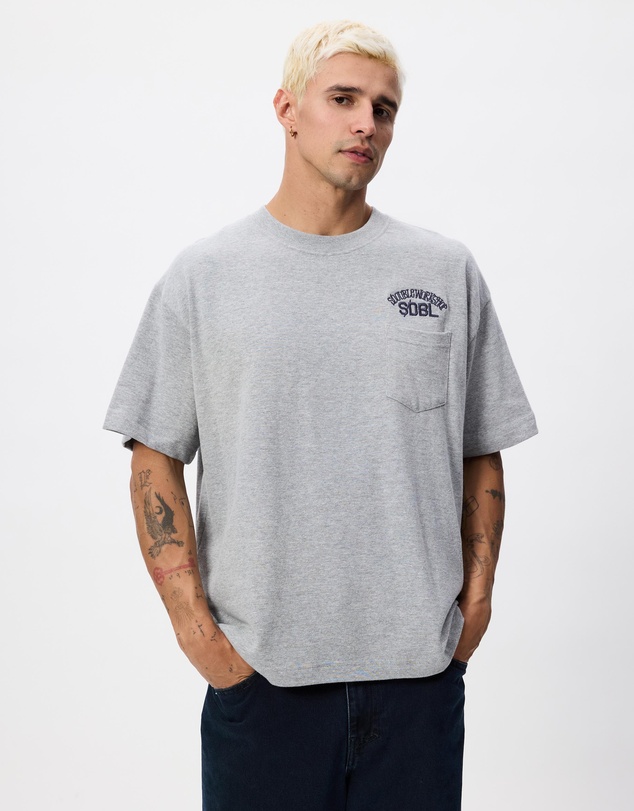 S Double - Team Heavyweight Pocket T-Shirt