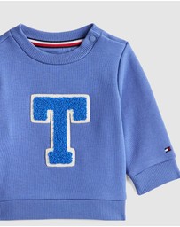 Tommy Hilfiger - Towelling Fleece Sweatshirt - Baby