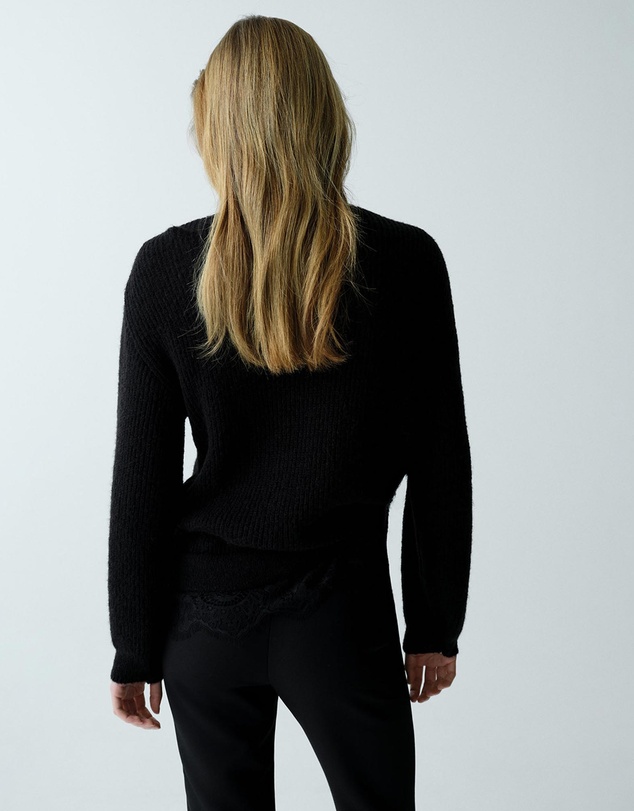 M.N.G - Jumper With Lace Detail