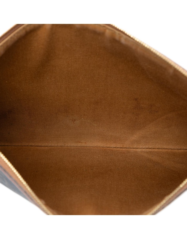 Pre-Loved by Azura Reborn - Pre-Loved Small Triomphe Coated Canvas Clutch
