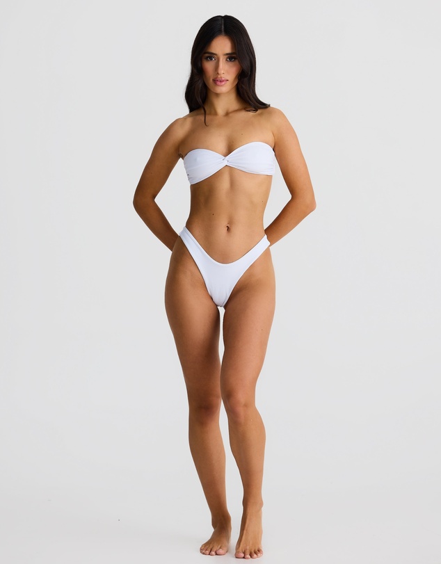 Vacay Swimwear - Positano Top White