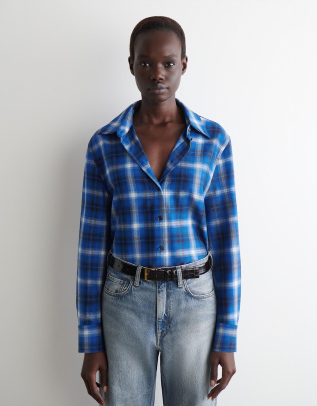 COS - Checked Flannel Shirt