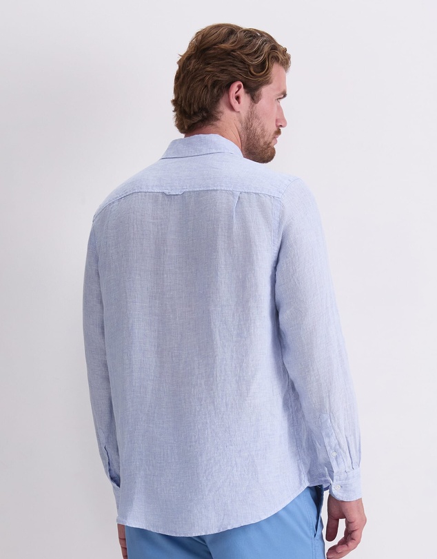 Sportscraft - Vinnie Long Sleeve Linen Shirt