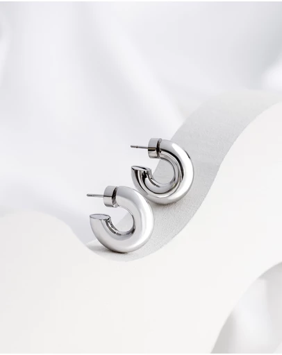 Wanderlust + Co - Hailey Nano Hoop 9mm Earrings