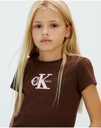 Calvin Klein Jeans - Girls Slim Logo T-Shirt