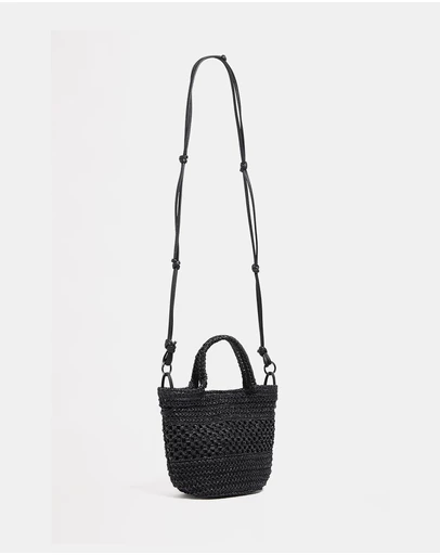 Seafolly - Micro Raffia Basket Bag