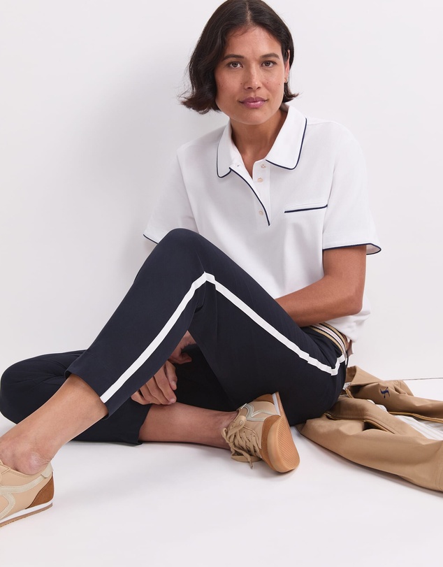 Sportscraft - Tara Tipped Pique Polo
