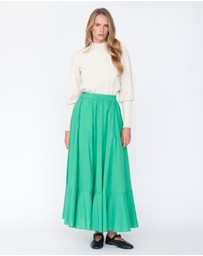 Amelius - Lavinia Panelled Maxi Skirt