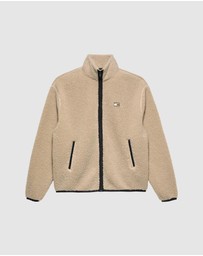 Tommy Jeans - Relaxed Badge Zip Through Teddy