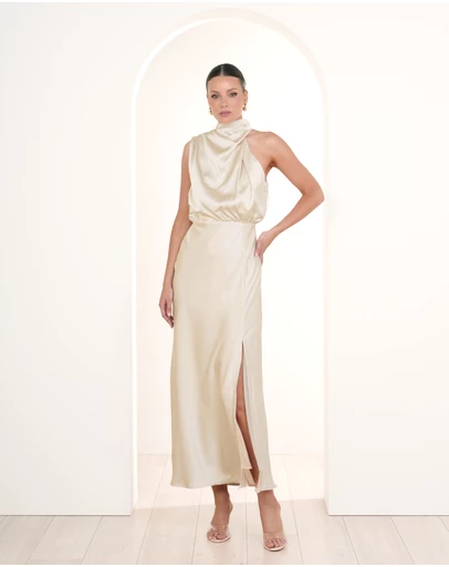 Pilgrim - Como High Neck Midi Dress