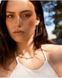 Chuchka - Venus Drip Stud - Gold