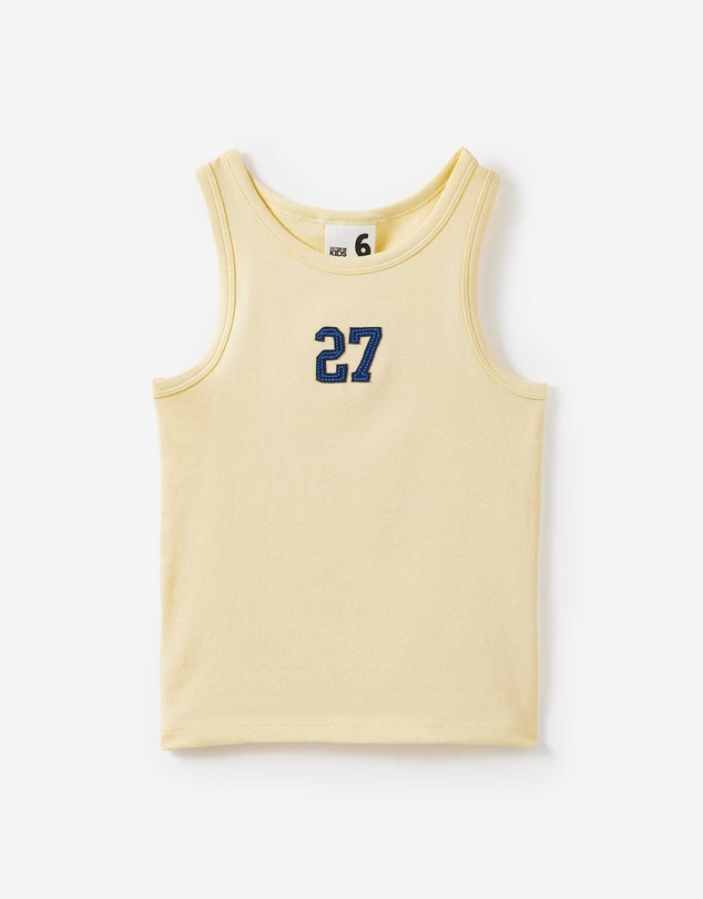 Cotton On Kids - Fitted Essential Racer Back Tank