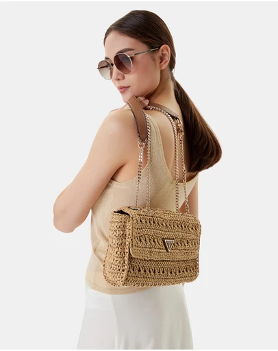 GUESS - Irene Convertible Crossbody Flap Bag
