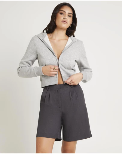 Insight - Nalo Cropped Fleece Hoodie