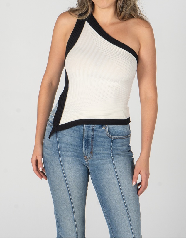 Lydan The Label - Luna One Shoulder Top