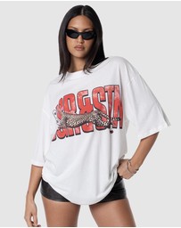 JGR & STN - Cheetah Oversized T-Shirt
