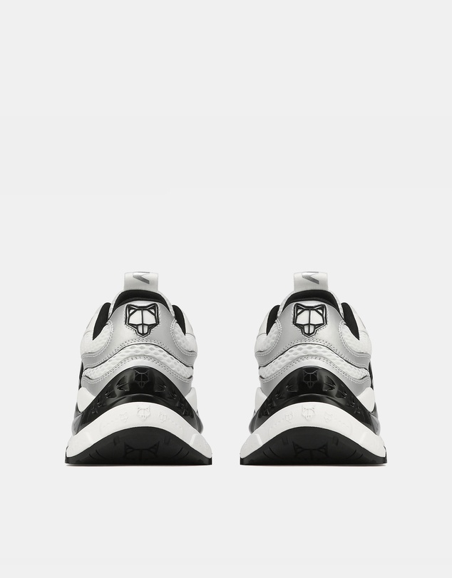 Naked Wolfe - Smash White/Silver Mesh