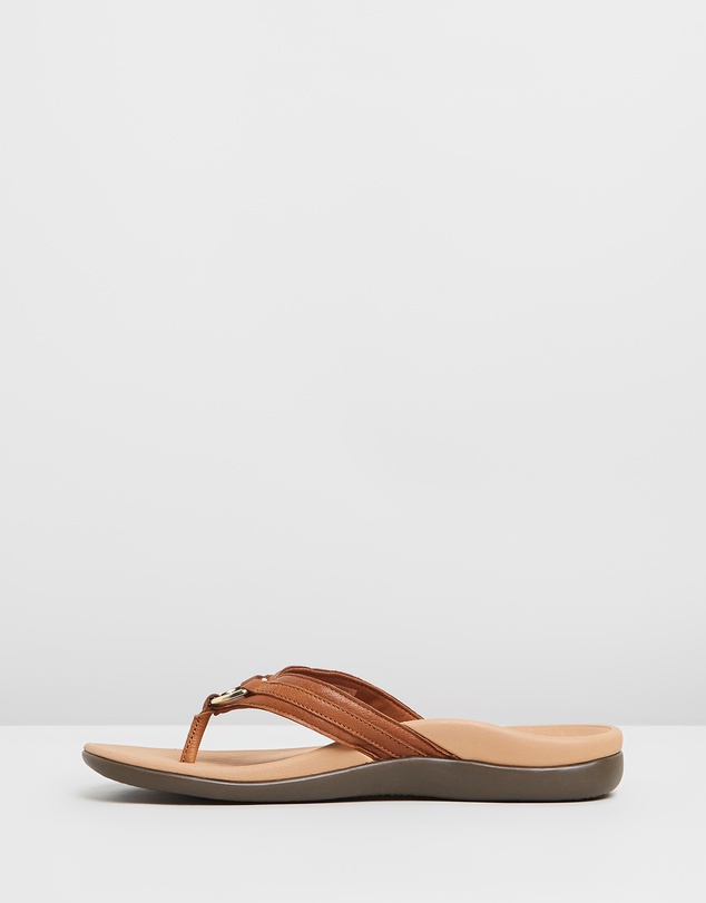 Vionic - Tide Aloe Toe Post - Mocha