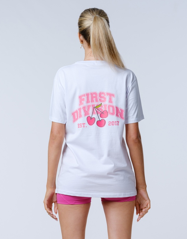 First Division - Cherry Varsity Tee