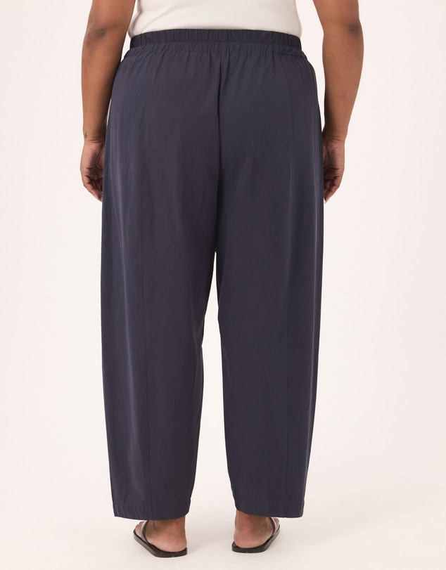Atmos&Here Curvy - Sienna Cotton Barrel Leg Pants