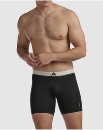 adidas Sportswear - 3 Pack Active Micro Flex Eco Boxer Brief Underwear