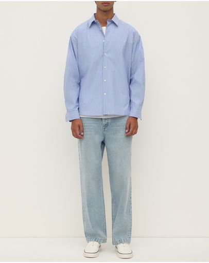Mid Blue Stripe