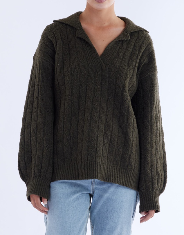 Amelius - Etienne Cable Knit Jumper