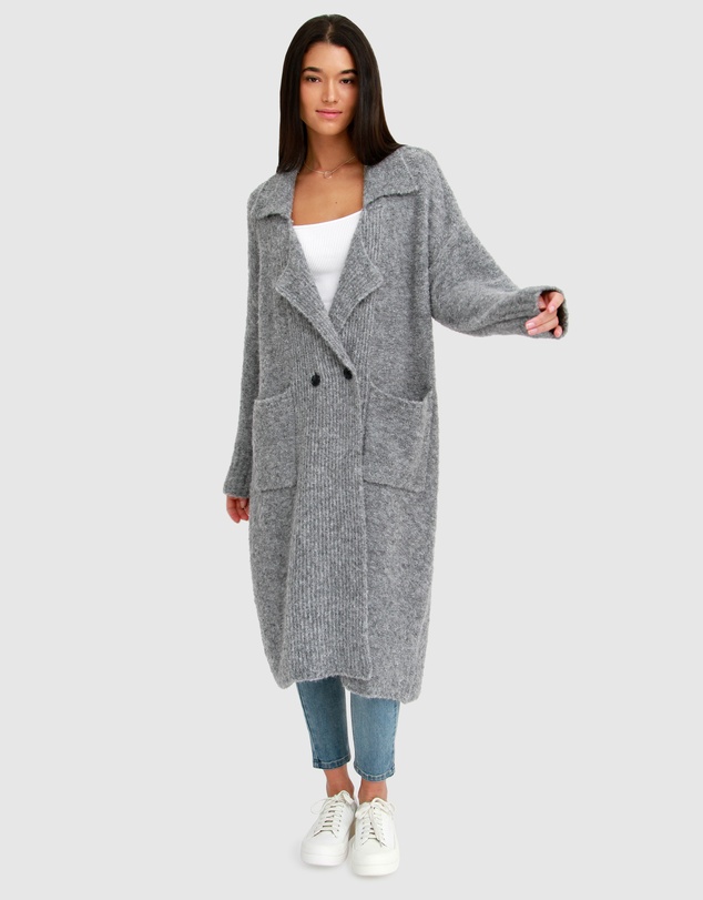 Belle & Bloom - Born To Run Sweater Coat