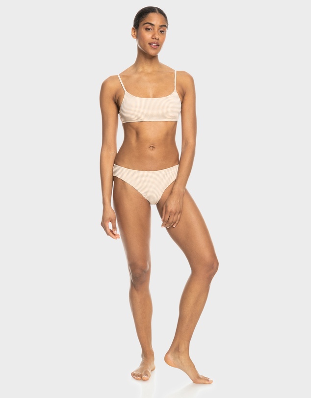 Roxy - Gingham Bralette Bikini Top For Women