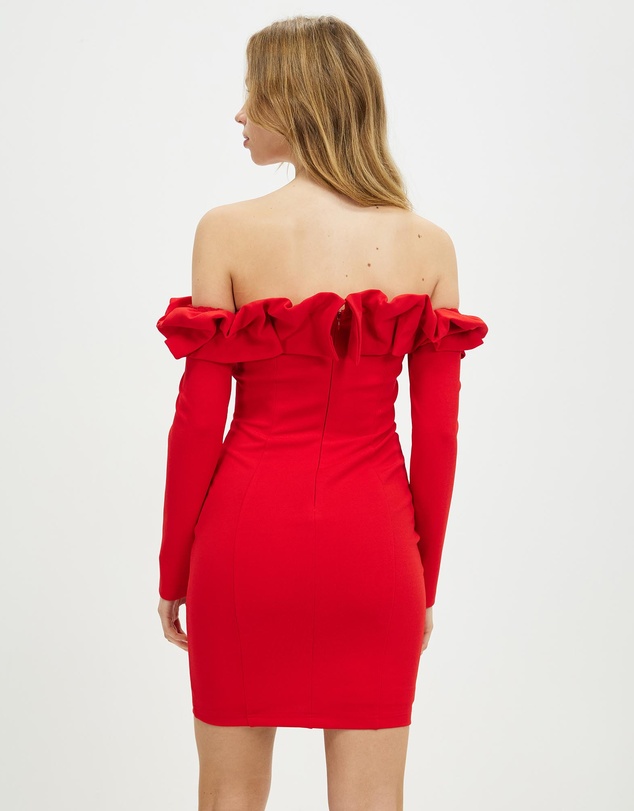 Romance by Honey and Beau - Aria Off Shoulder Dress