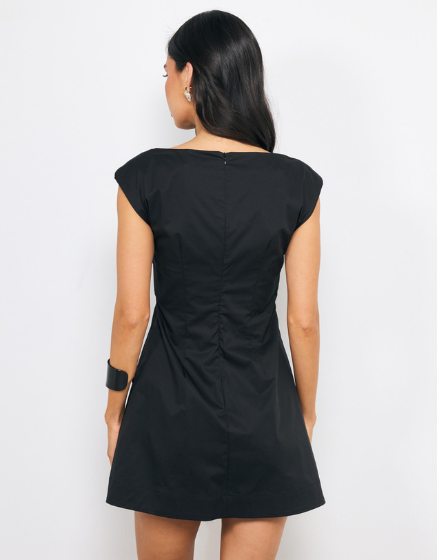 AERE - Avel Ruched Waist Mini Dress