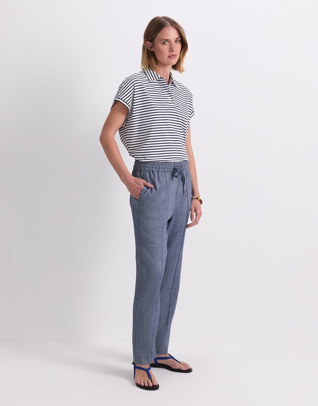 Sportscraft - Rosa Tapered Linen Pant