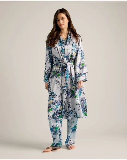 Papinelle - Karen Walker Love Letters Silk Maxi Robe