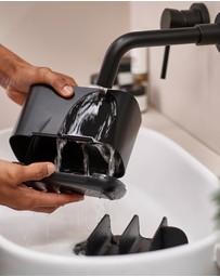 Joseph Joseph - EasyStore™ Large Toothbrush Caddy with Matt Black Finish