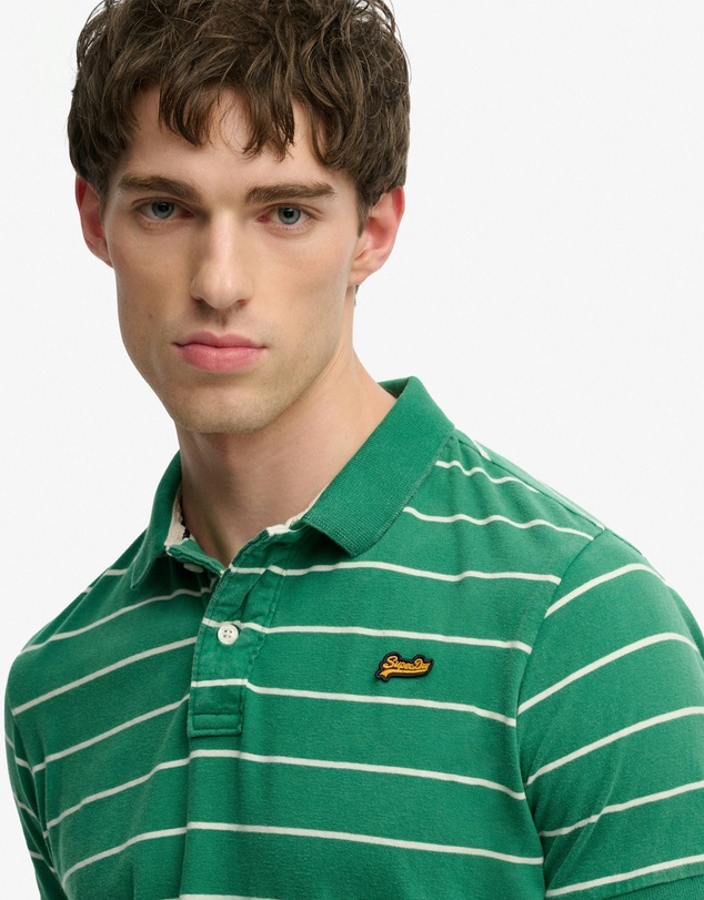 Superdry - Vintage Stripe Jersey Polo