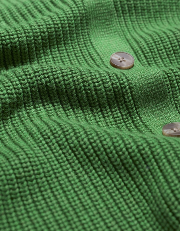 Seasalt - Seasalt Cornwall Green Potters Meadow Knitted Cardigan