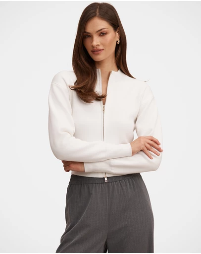 Forever New - Hanna Zip Knitted Jacket