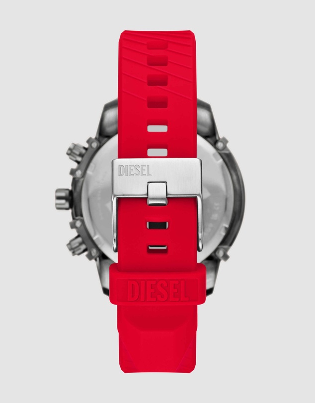 Diesel - Griffed Red Chronograph Watch