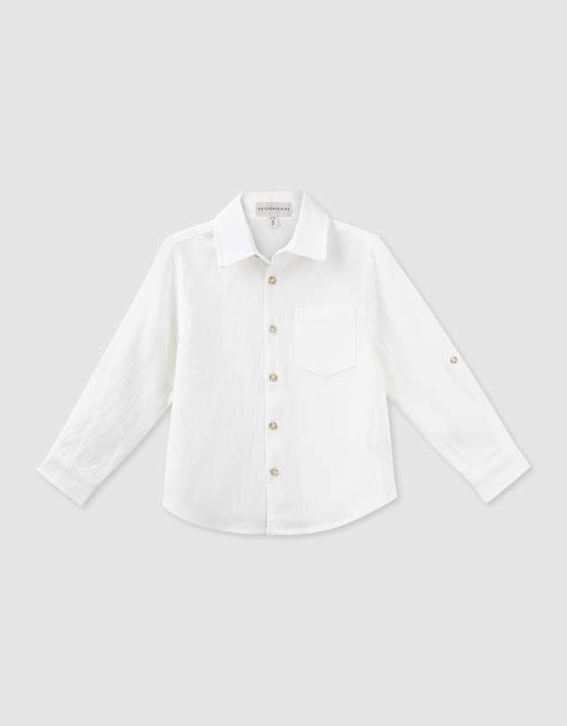 Designer Kidz - Archie L/S Button Shirt