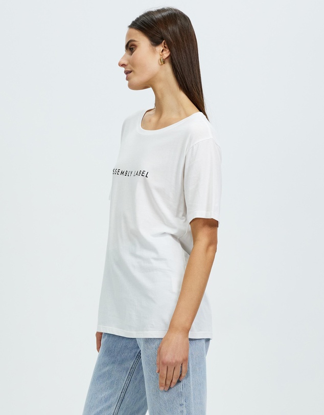 Assembly Label - Logo Cotton Crew Tee