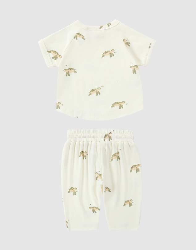 Susukoshi - Boxy Tee x Pant Set