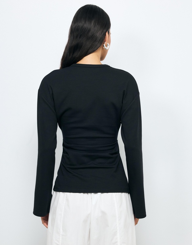 AERE - Marnie Gathered Waist Top