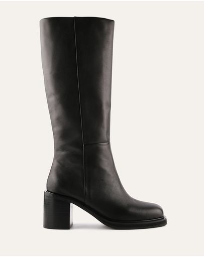 BLACK LEATHER