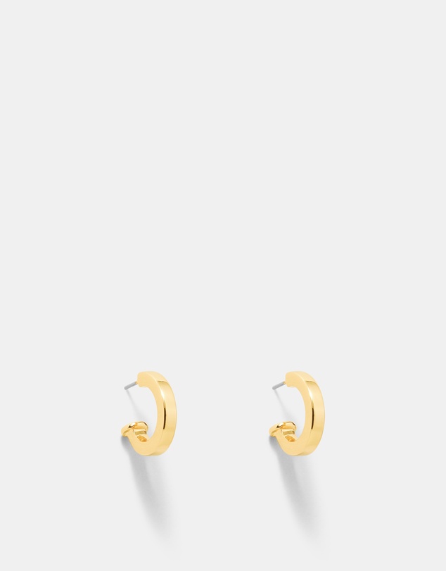 MIMCO - Lockette Charm Hoop Earrings
