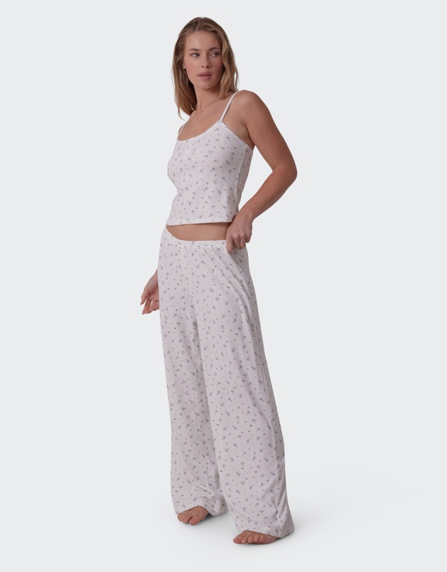 Bras N Things - Polly Long Pant-Print Ditsy Floral