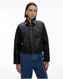 Witchery - Pebbled Bomber Jacket